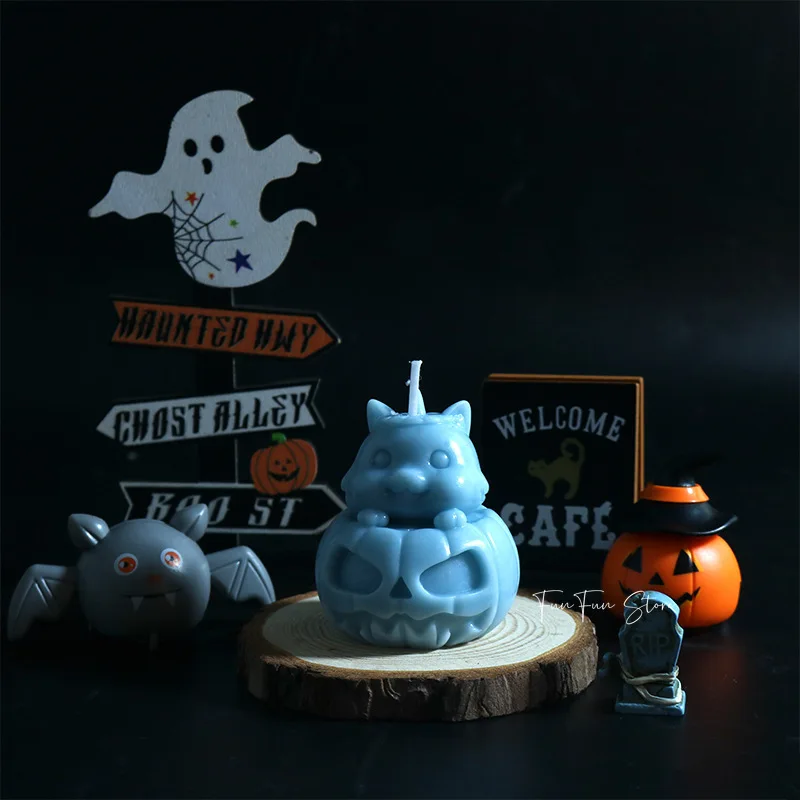 Candle Making Gel Wax - Cute Animal Cats Plaster Candle Resin