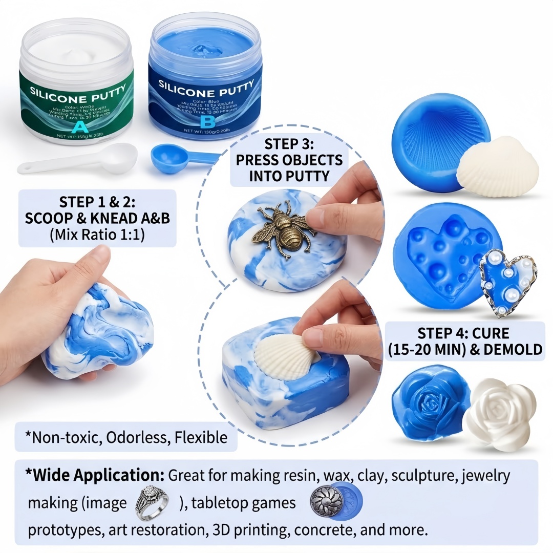 Silicone Putty Mold Making Sup - Candle Making Items recension och pris