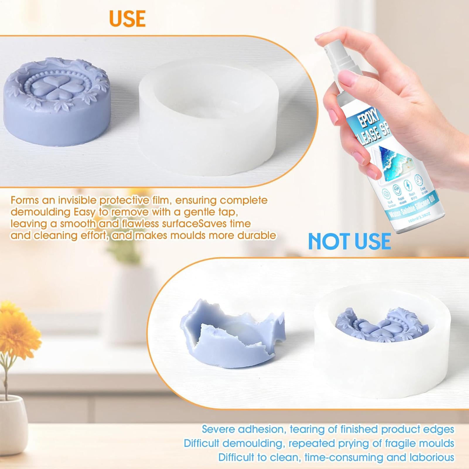 100ml Silicone Release Spray E - Candle Making Items recension och pris
