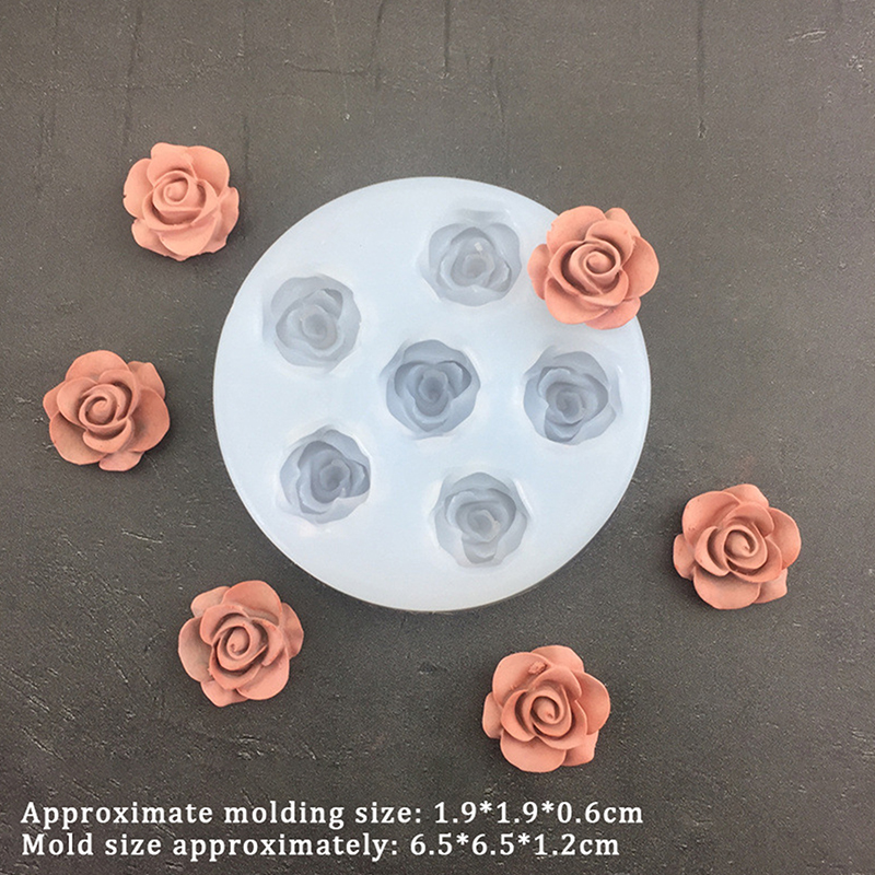 3D Rose Flower Shape Leaf Sili - Candle Making Supplies Wholesale recension och pris