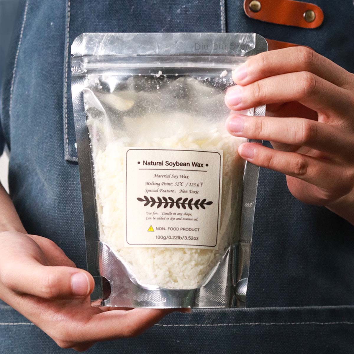 500g/1kg Natural Soy Wax Flake - Soy Wax Pillar Blend recension och pris