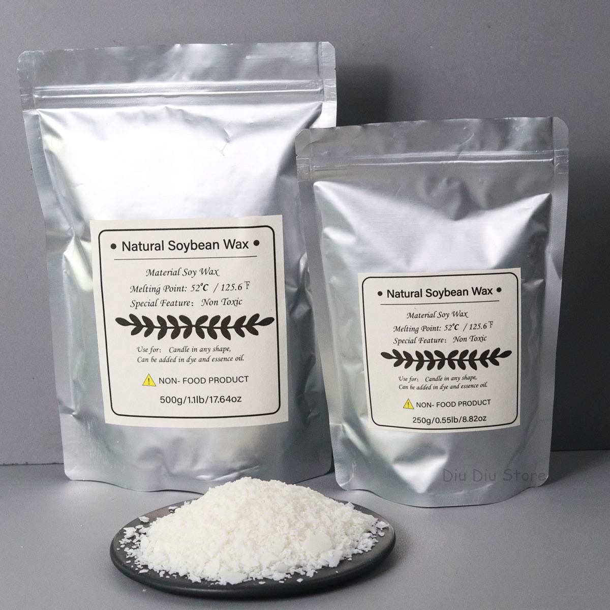 500g/1kg Natural Soy Wax Flake - Soy Wax Pillar Blend recension och pris