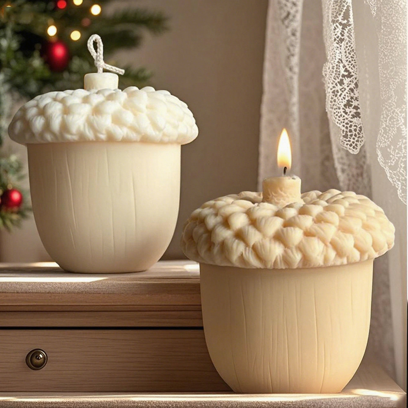 DIY Pinecone Candle Silicone H - Candle Making Supplies Wholesale recension och pris