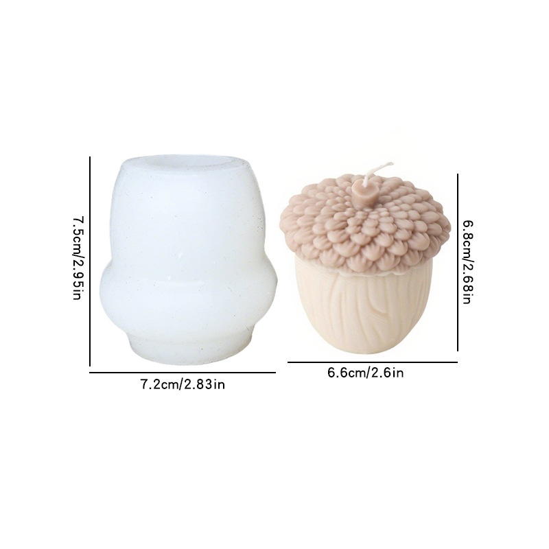 DIY Pinecone Candle Silicone H - Candle Making Supplies Wholesale recension och pris