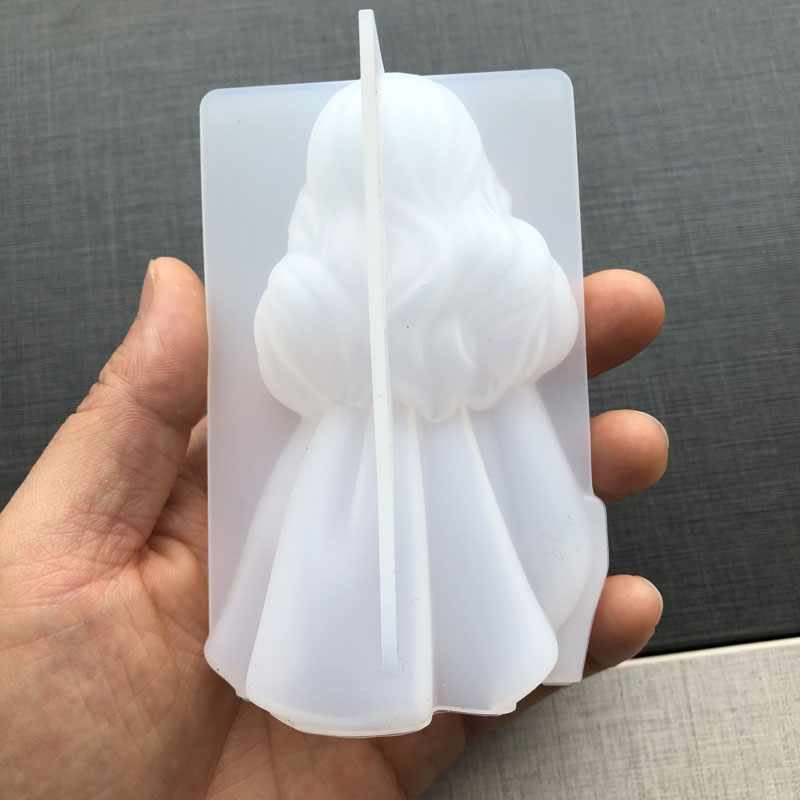 3D Cute Princess Silicone Cand - Candle Making Supplies Wholesale recension och pris