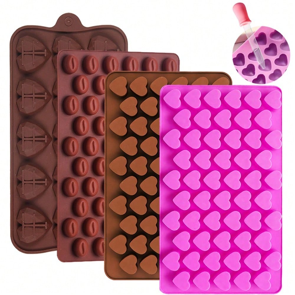 2pcs/set Heart-shaped Coffee B - Soy Wax Pillar Blend recension och pris