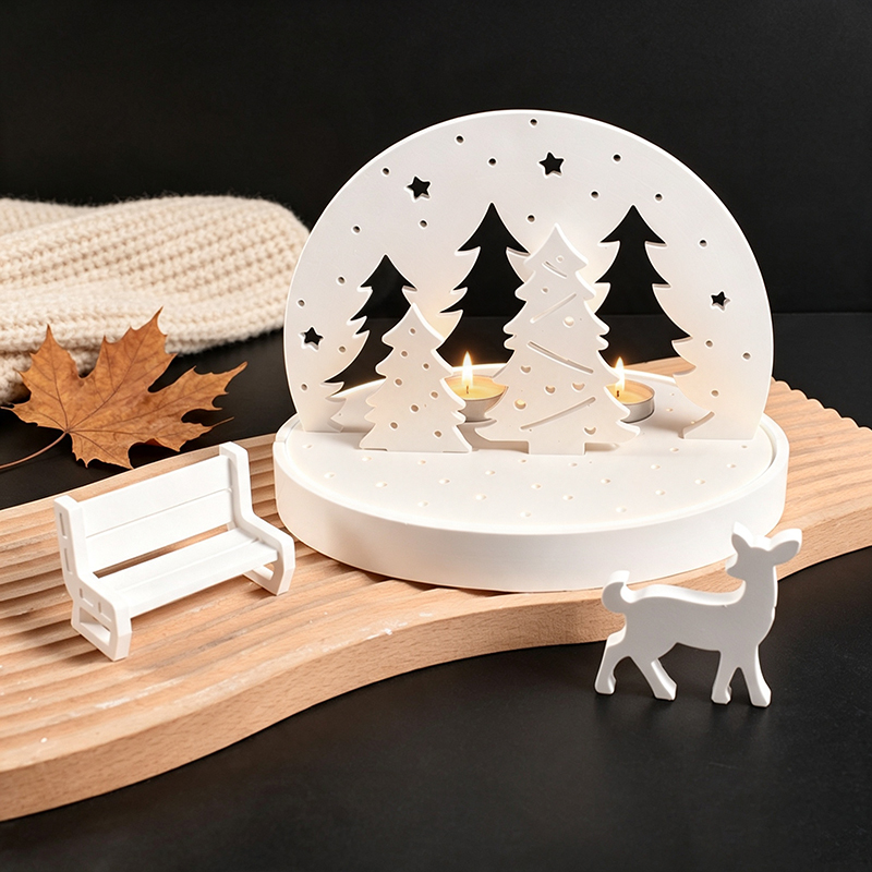 Christmas Elk Tealight Candle  - Candle Making Supplies Wholesale recension och pris