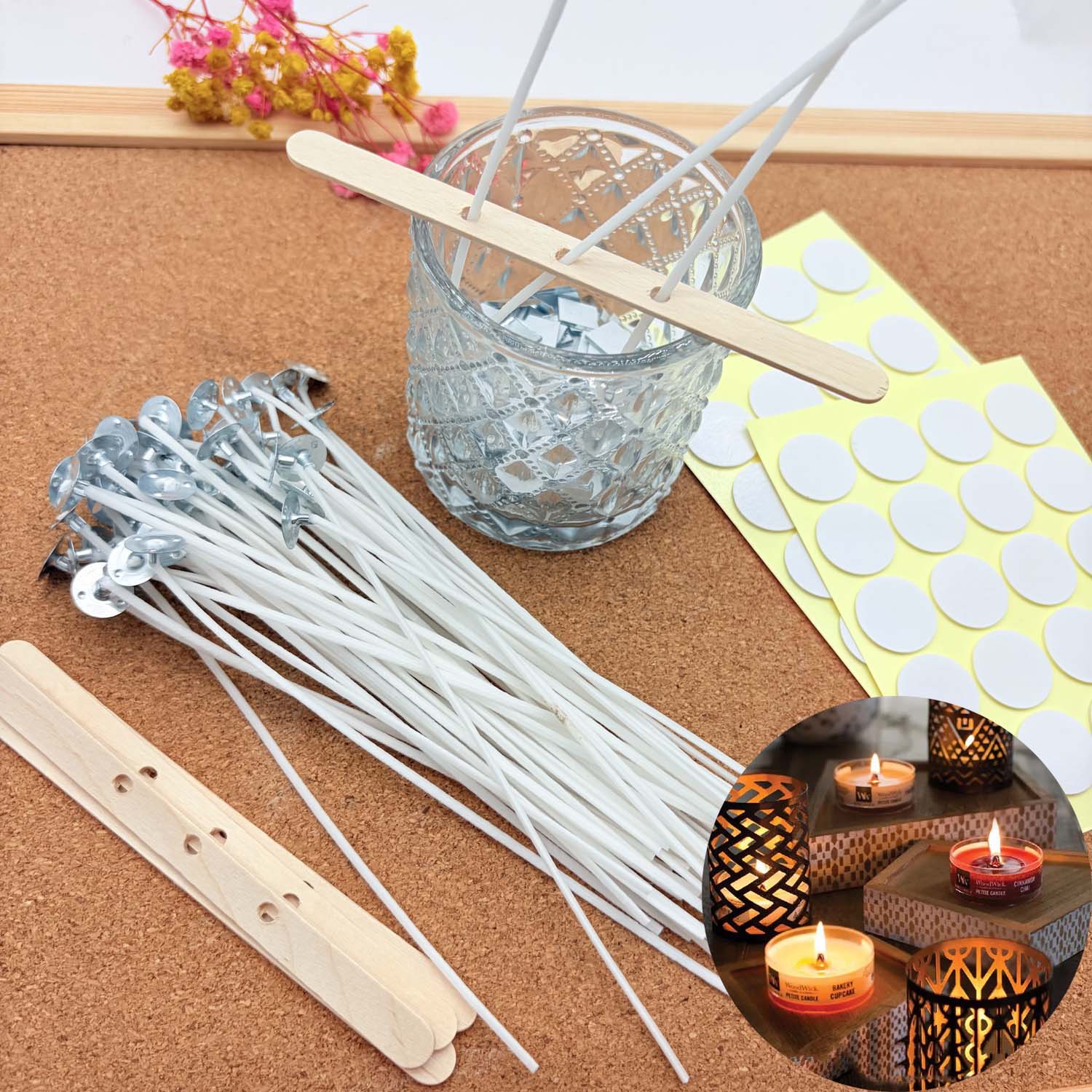 1 SET Candle Making DIY Kits S - Candle Making Wicks recension och pris