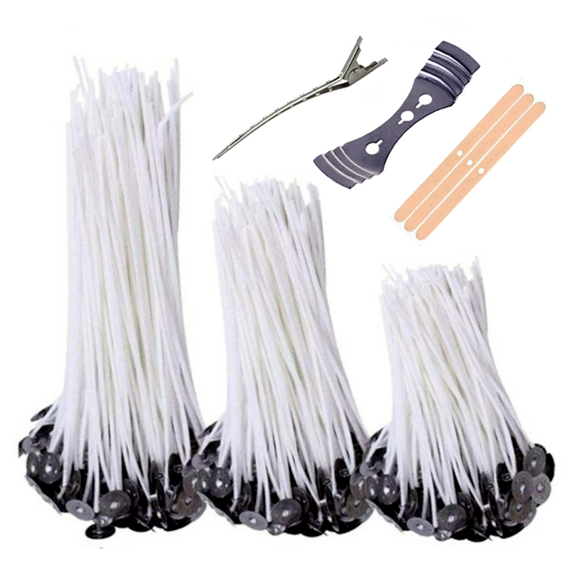 103pcs Waxed Cotton Candle Wic - Soy Wax Pillar Blend recension och pris