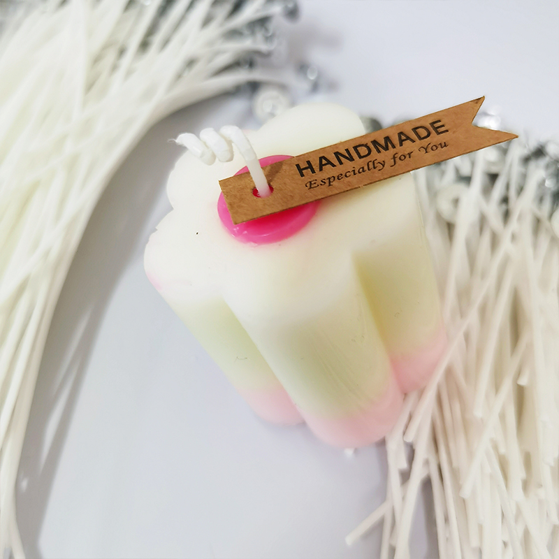 103pcs Waxed Cotton Candle Wic - Soy Wax Pillar Blend recension och pris