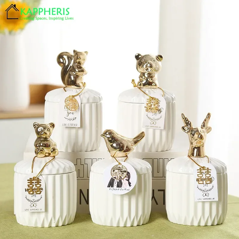 White Ceramic Candle Jars for  - Candle Making Jars Wholesale recension och pris