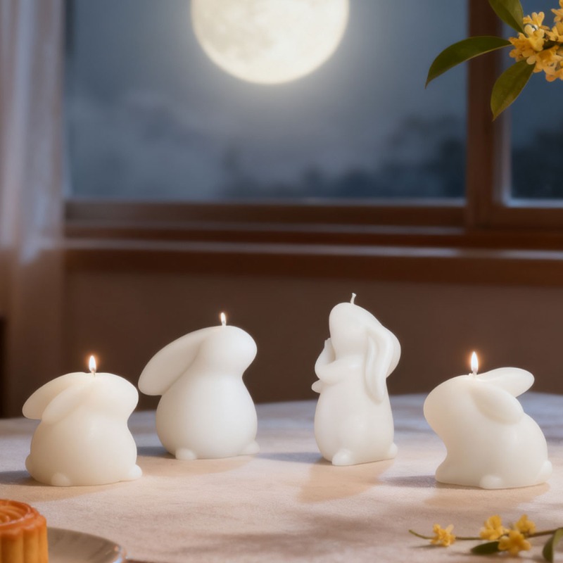 Easter Rabbit Scented Candle S - Candle Making Gel Wax recension och pris