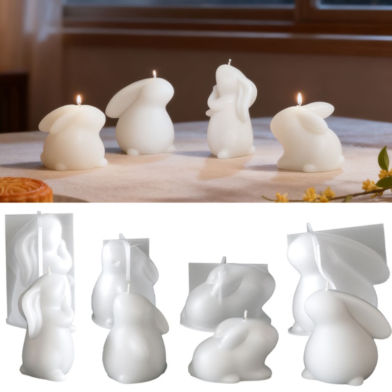 Easter Rabbit Scented Candle S - Candle Making Gel Wax recension och pris