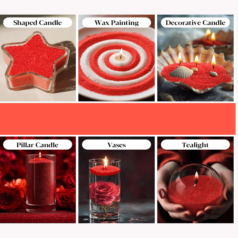 100G Green White Red Sand Pear - Candle Making Wicks recension och pris