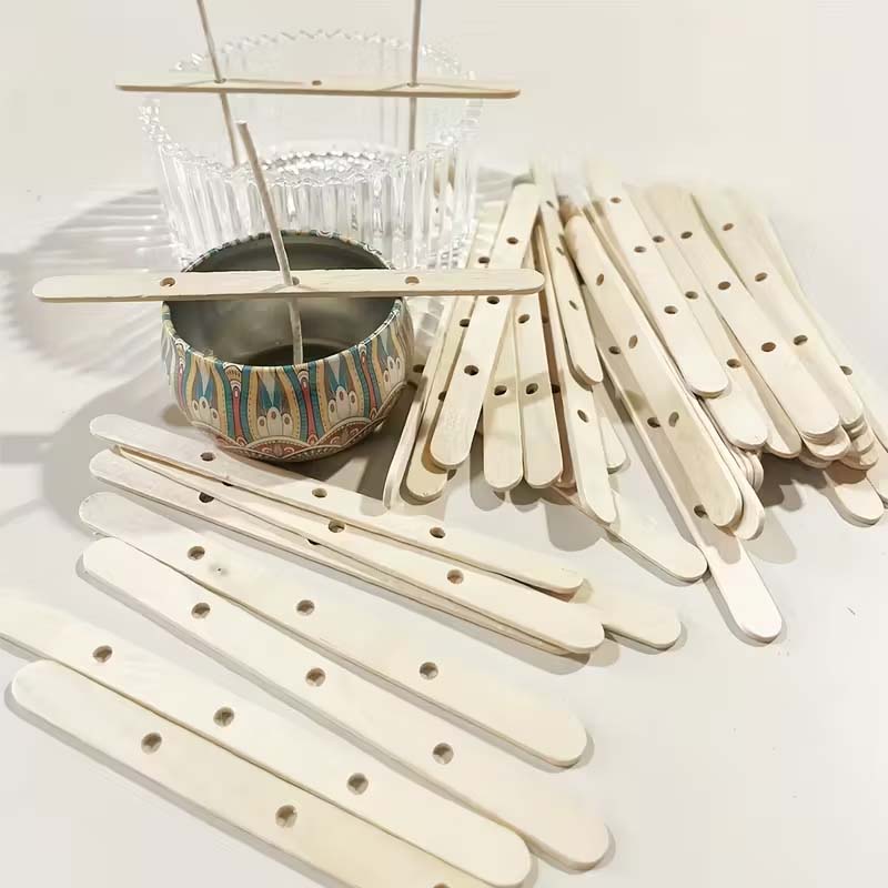 10/20/50pcs Wooden Candle Wick - Candle Making Wicks recension och pris