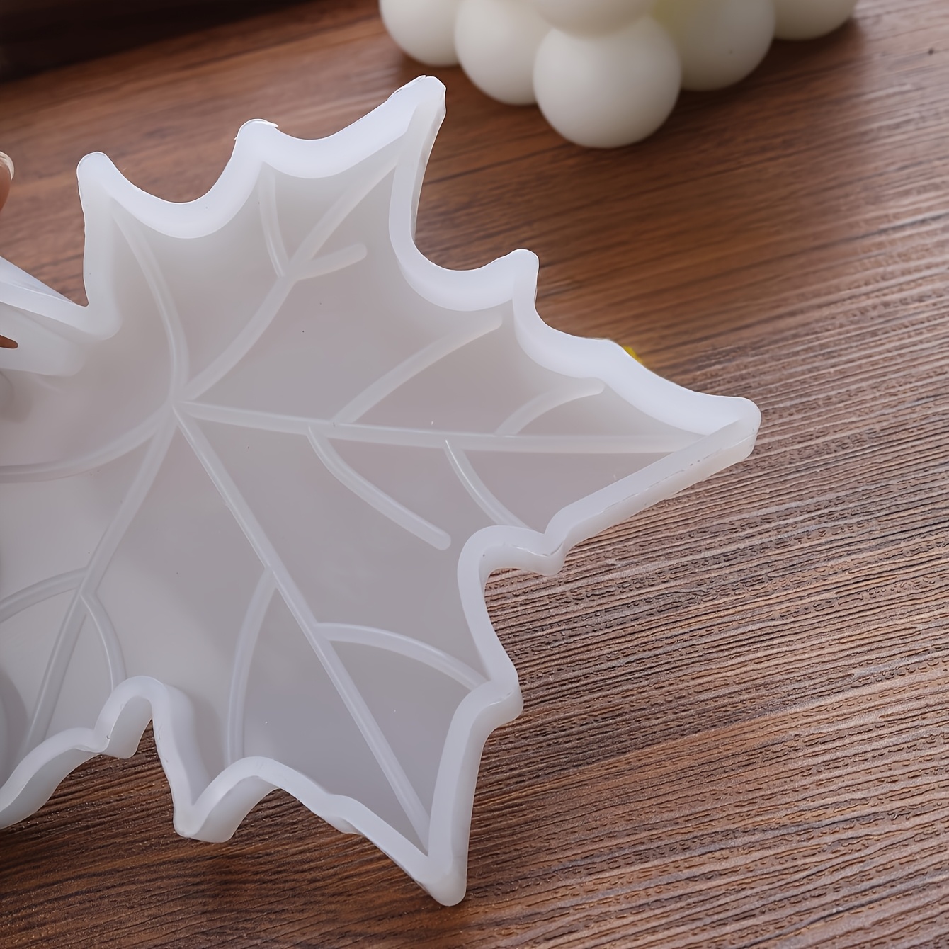 1PC Maple Leaf shaped Silicone - Candle Making Items recension och pris