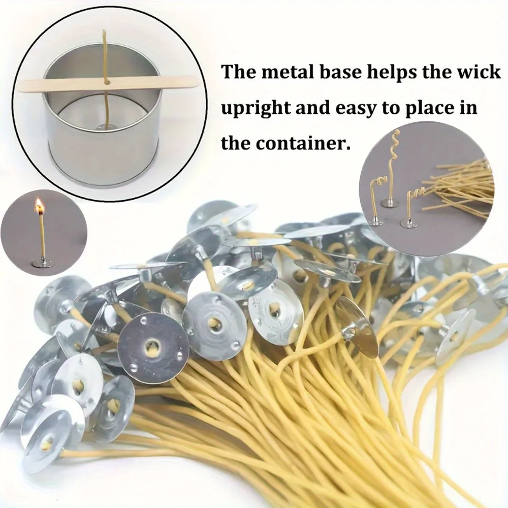 Candle Wicks 50 PCS 8 Inch Hem - Candle Making Wicks recension och pris