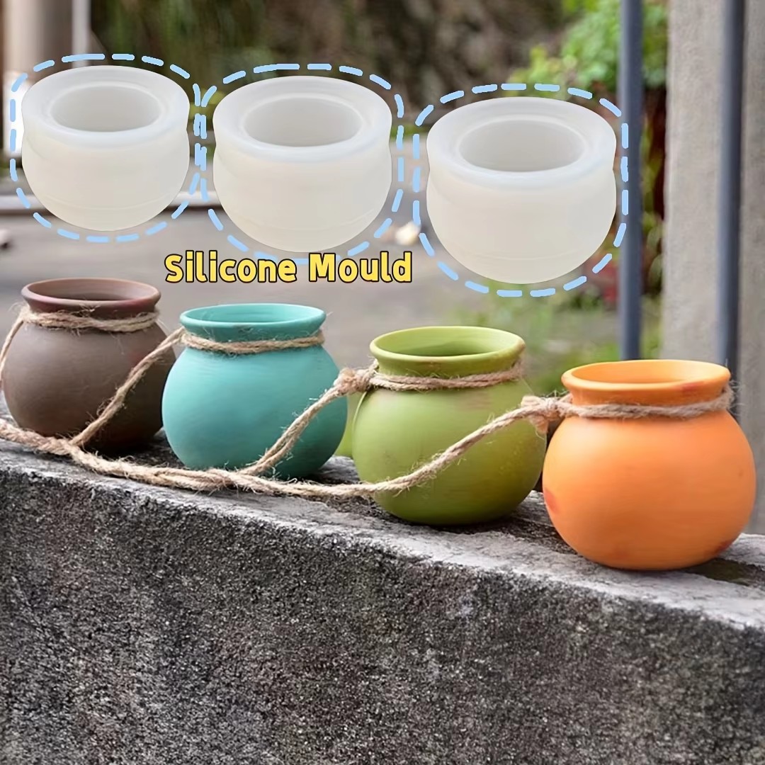 Silicone Flower Pot Molds, Res - Candle Making Items recension och pris