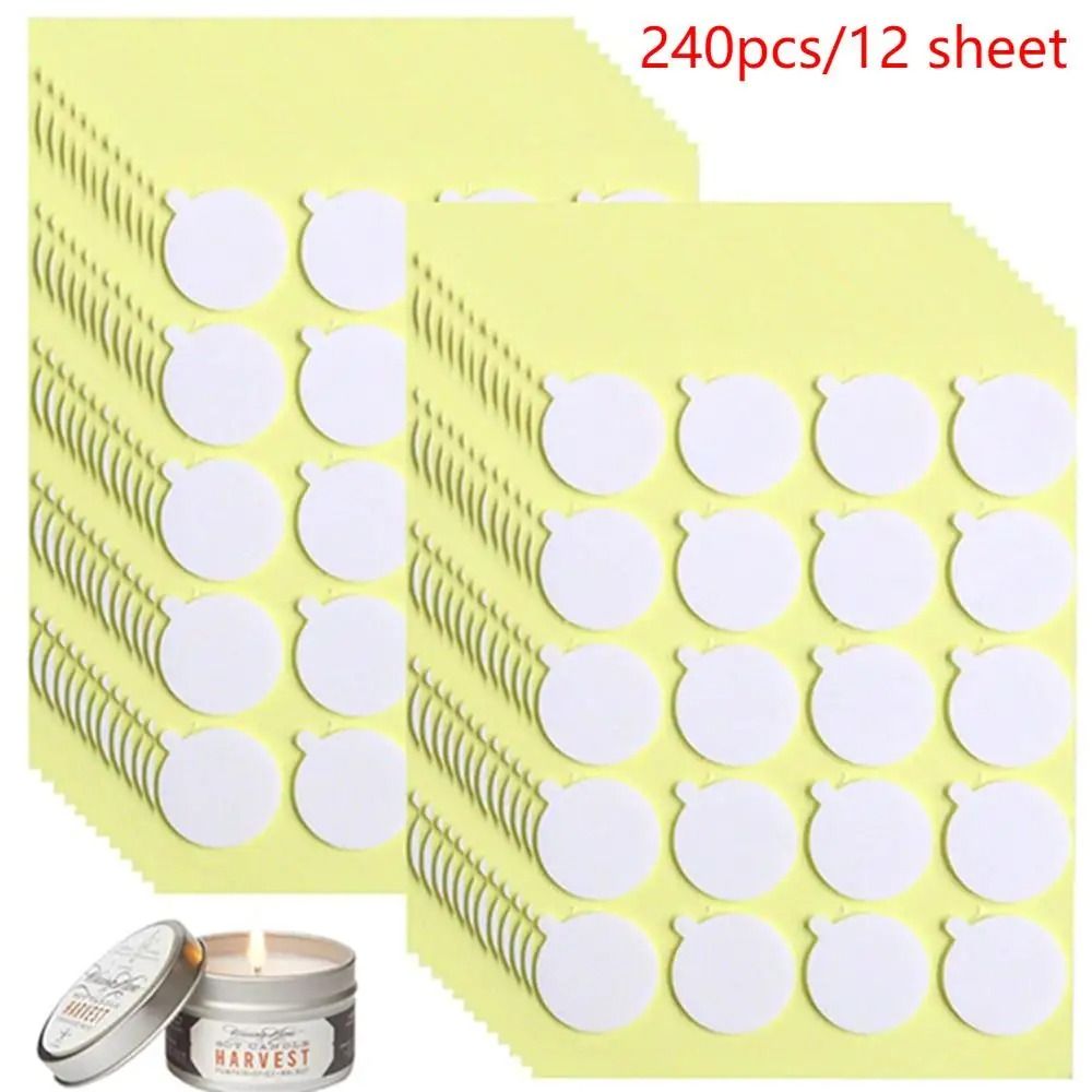 240PCS Heat Resistance Candle  - Candle Making Wicks recension och pris
