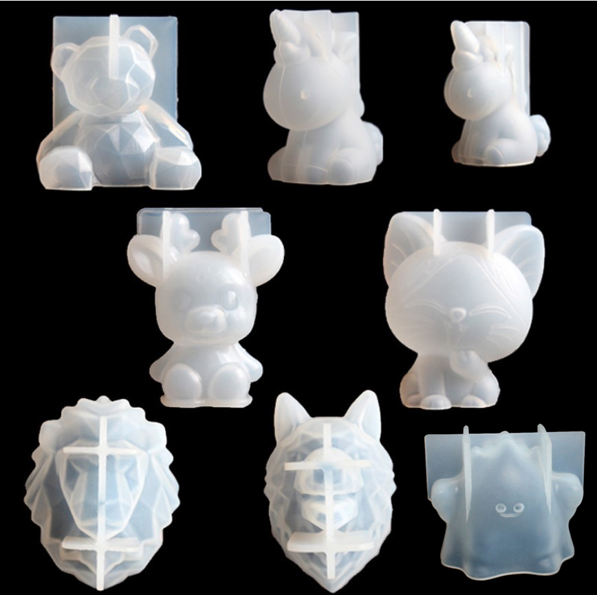 Transparent Unicorn Silicone E - Candle Making Supplies Wholesale recension och pris