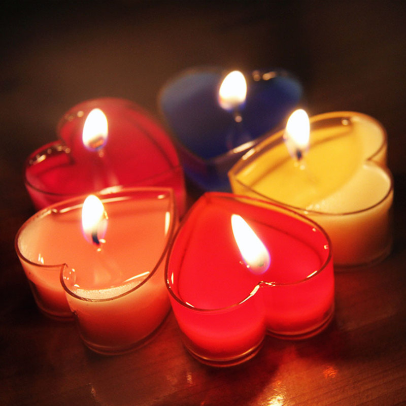 50 Sets Heart Round Candle Mol - Candle Making Gel Wax recension och pris