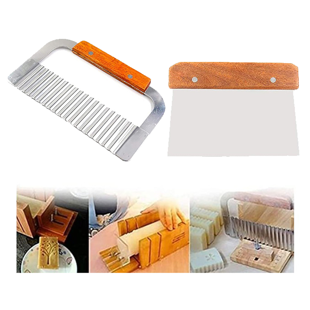 2 Pack Stainless Steel Wavy &  - Candle Making Supplies Wholesale recension och pris