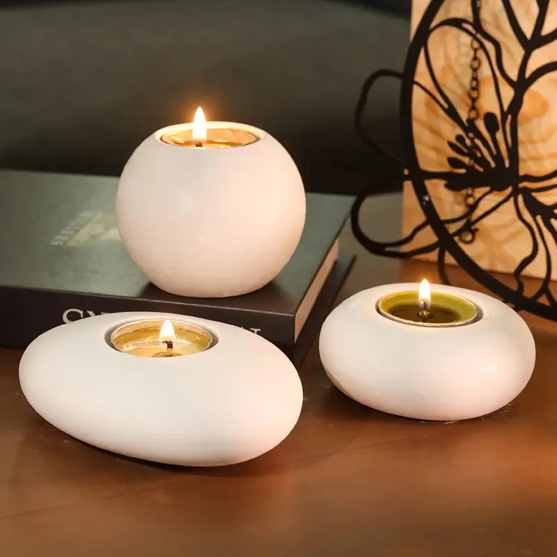 Tealight Candle Holder Resin S - Candle Making Items recension och pris