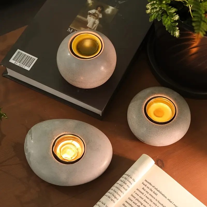 Tealight Candle Holder Resin S - Candle Making Items recension och pris