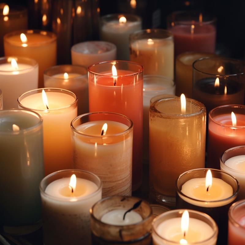 50/100Pcs Waxed Cotton Candle  - Soy Wax Pillar Blend recension och pris