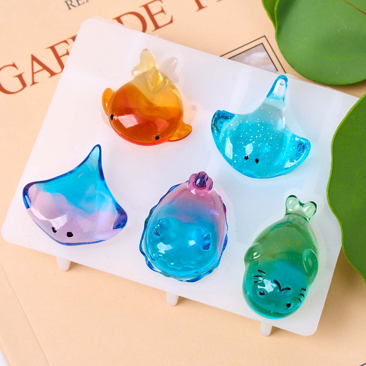3D Healing Kawaii Manta Ray Wh - Candle Making Items recension och pris