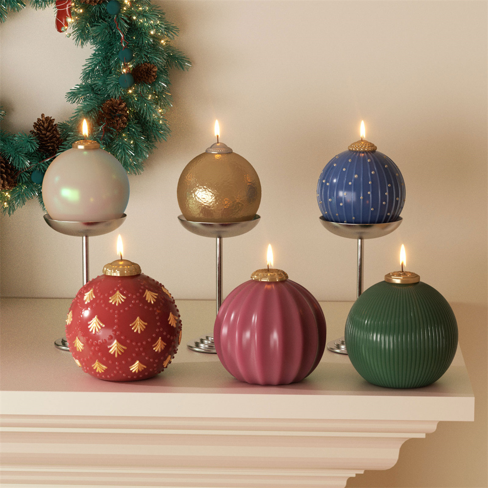 Nicole Christmas Bauble Candle - Candle Making Supplies Wholesale recension och pris