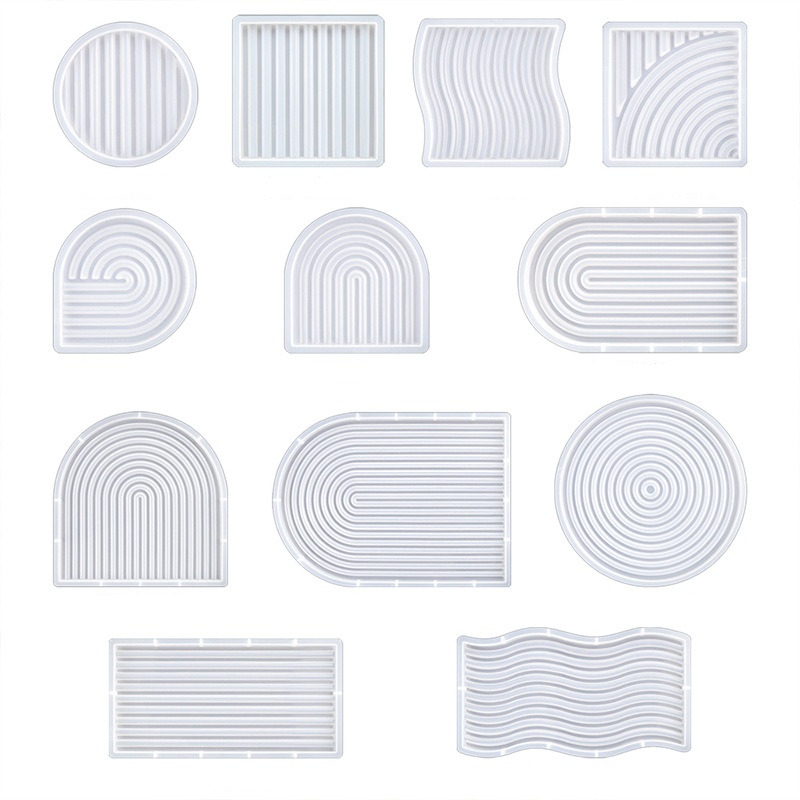 DIY Striped Wave Tray Mold For - Candle Making Items recension och pris