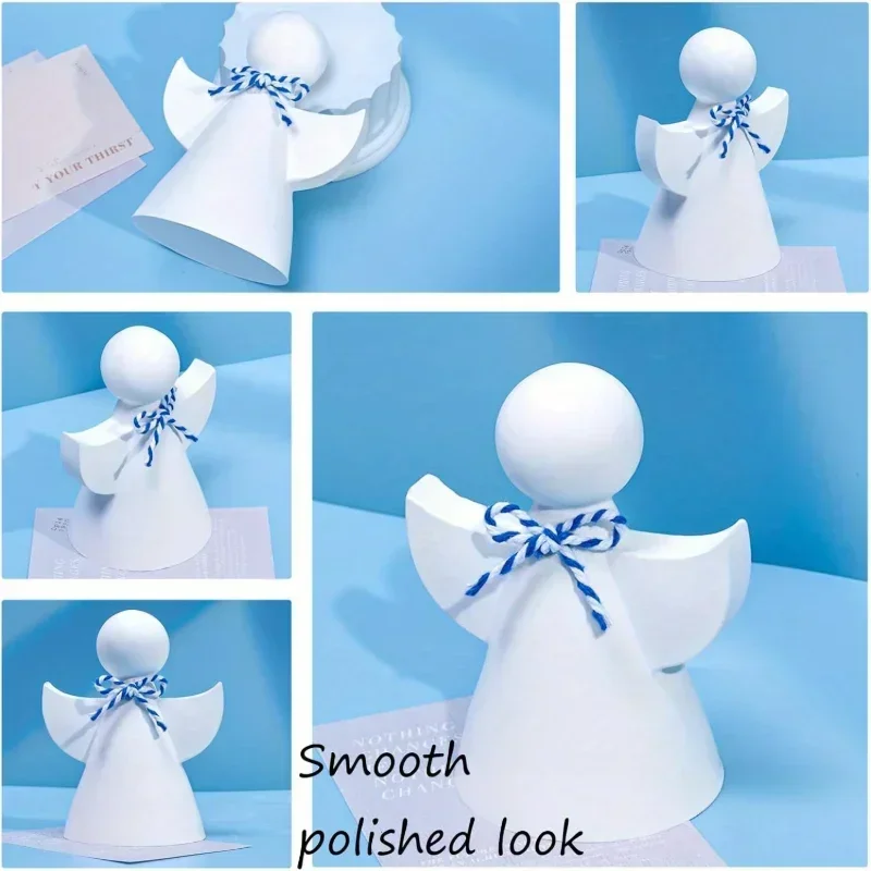 1Pack Silicone Angel Resin Mol - Candle Making Gel Wax recension och pris