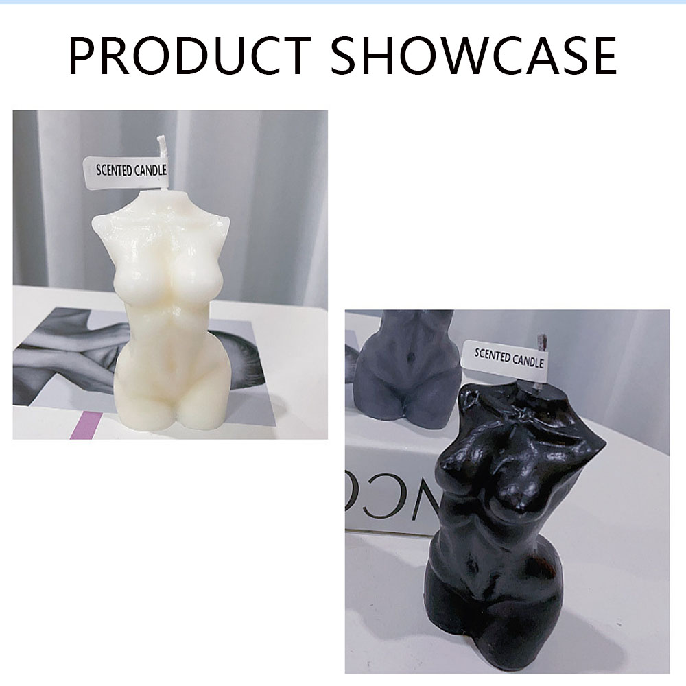 Female Torso Body Shape Scente - Candle Making Wax recension och pris
