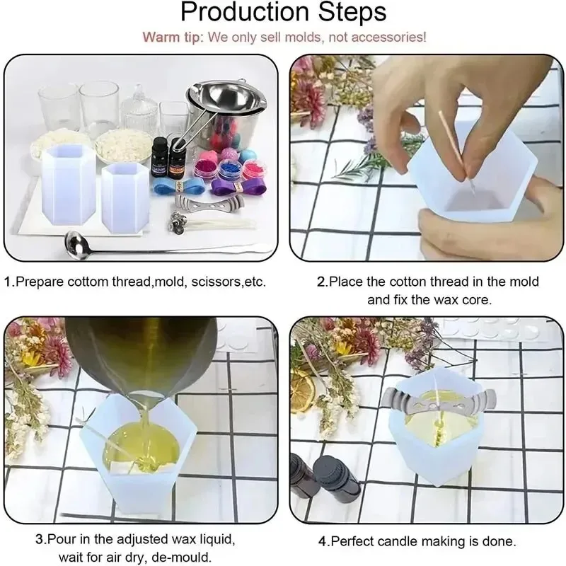 2026-New Cylinder Silicone Can - Candle Making Gel Wax recension och pris