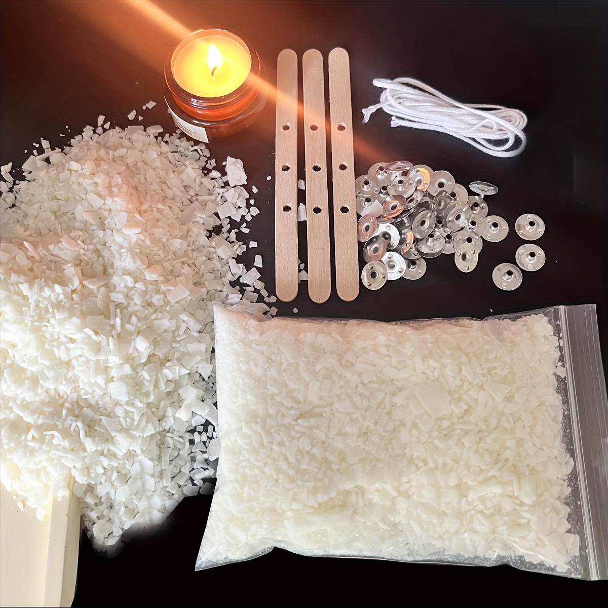 Candle Making Kits 100G Soy Wa - Soy Wax Pillar Blend recension och pris