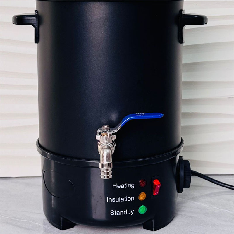 EU US Plug Electric Melting Ca - Candle Making Wax recension och pris