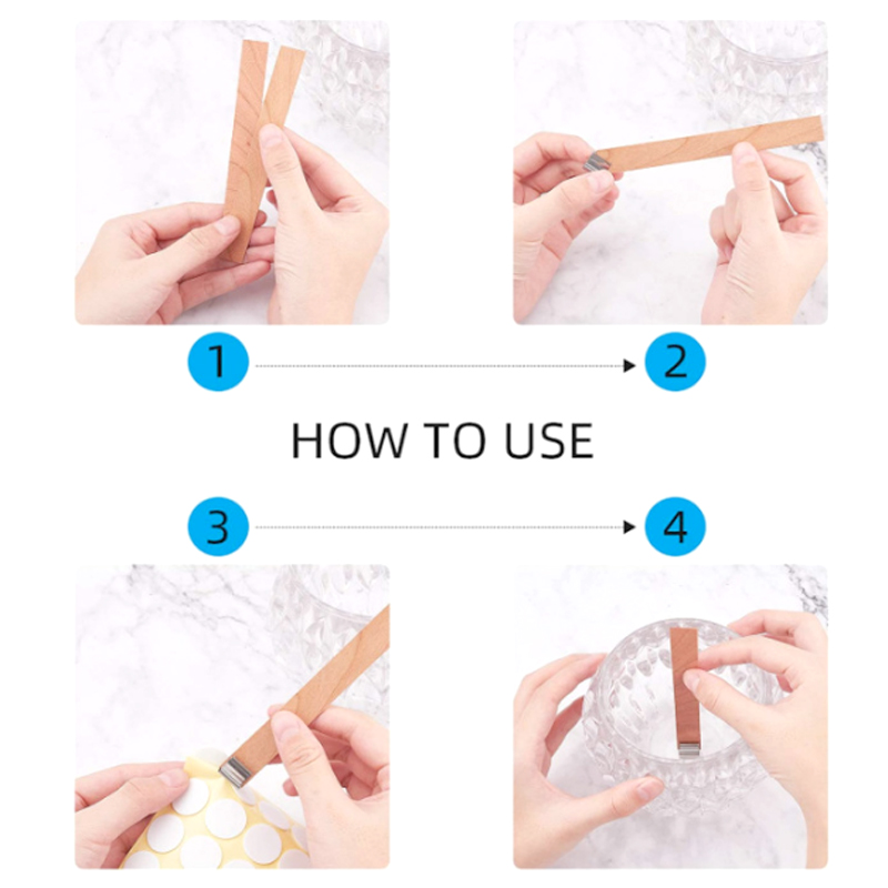 30pcs Wooden Candle Wicks Cand - Candle Making Wicks recension och pris