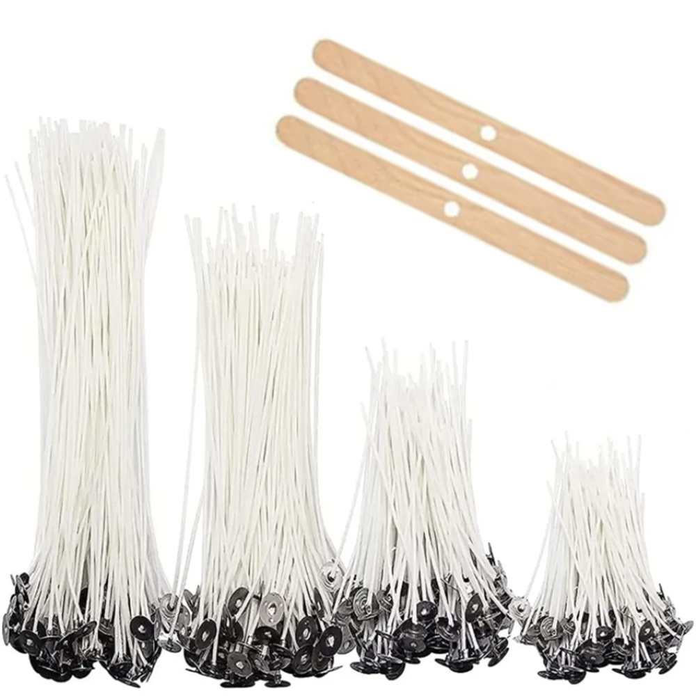 53pcs Candle Wicks Holder Waxe - Soy Wax Pillar Blend recension och pris