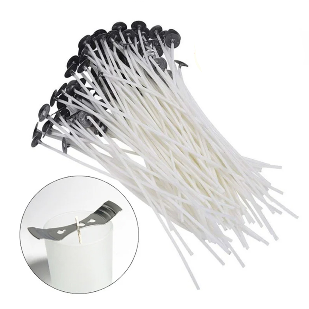 53pcs Candle Wicks Holder Waxe - Soy Wax Pillar Blend recension och pris