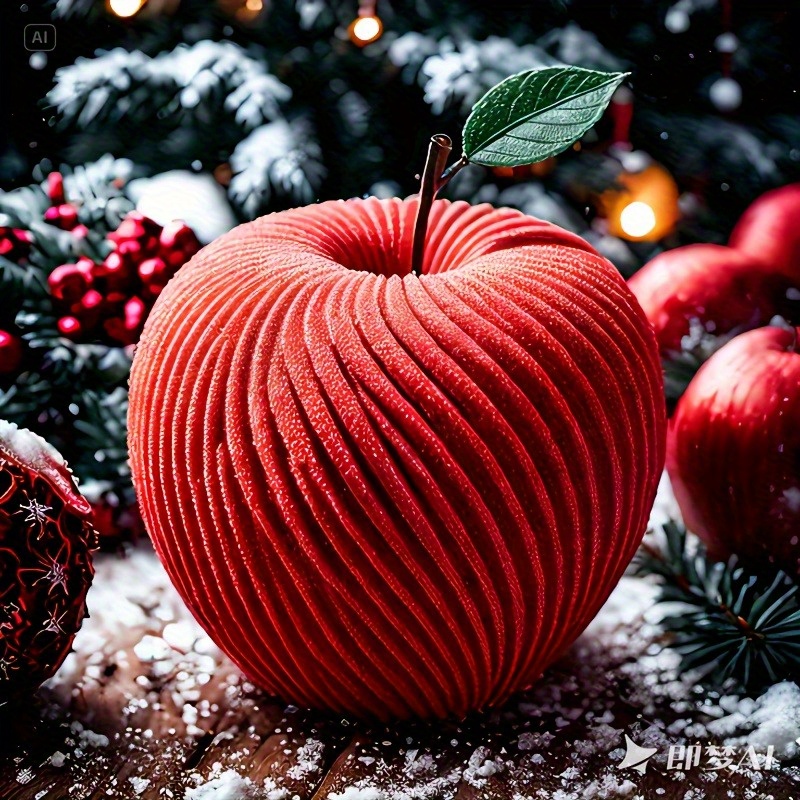 A trendy red apple silicone mo - Candle Making Items recension och pris