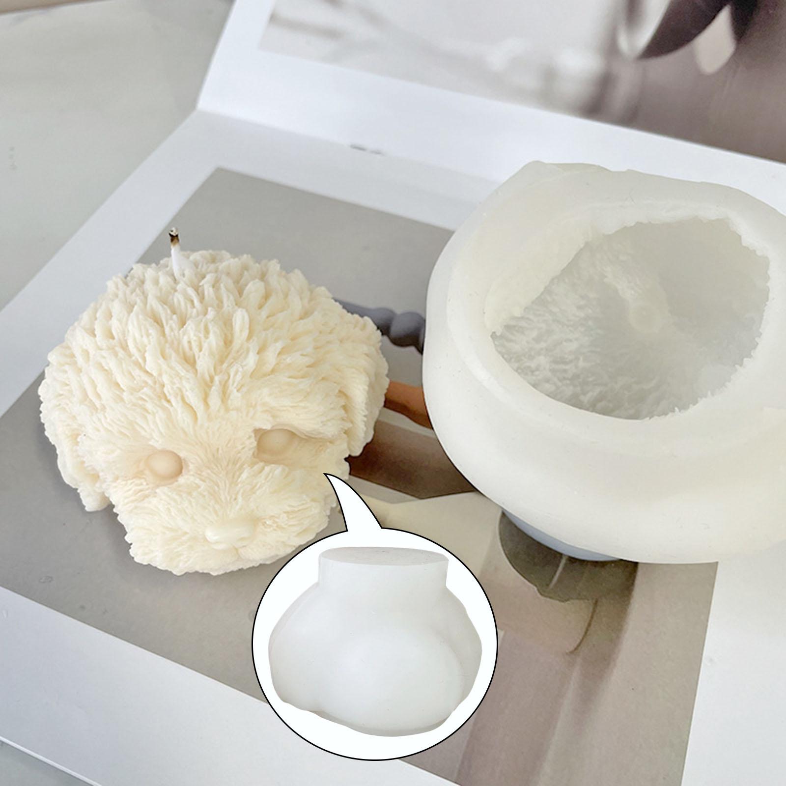 Teddy Head Candle Silicone Mol - Candle Making Gel Wax recension och pris