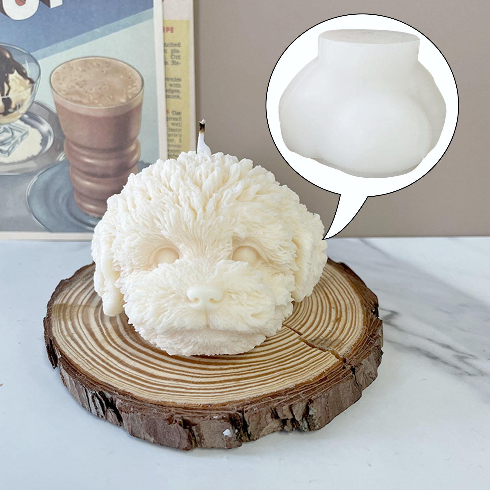 Teddy Head Candle Silicone Mol - Candle Making Gel Wax recension och pris