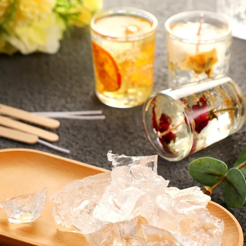 Transparent Crystal Wax, Jelly - Candle Making Gel Wax recension och pris